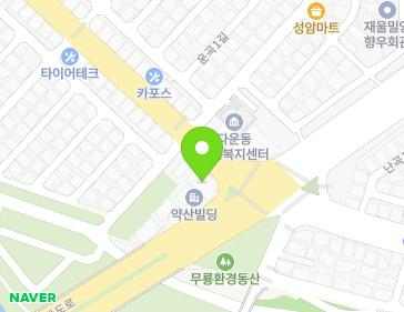 울산광역시 중구 다운로 1 (다운동) 지도