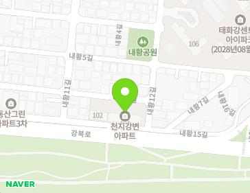 울산광역시 중구 내황7길 113 (반구동, 천지강변아파트) 지도