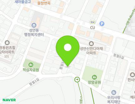 울산광역시 중구 함월9길 17 (성안동, MOS) 지도