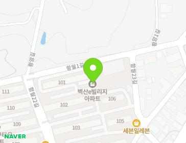 울산광역시 중구 함월22길 24 (성안동, 벽산이빌리지) 지도