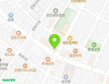 울산광역시 중구 백양로 25 (성안동, 새마을금고) 지도
