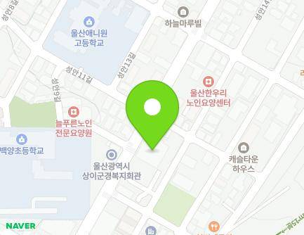 울산광역시 중구 백양로 160 (성안동, 장애인종합복지관) 지도