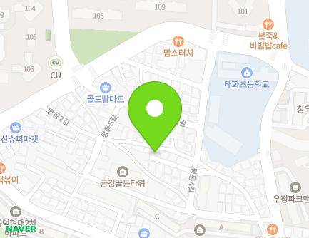 울산광역시 중구 평동2길 22 (유곡동, 행복빌) 지도