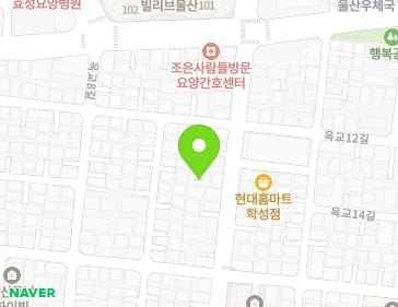 울산광역시 중구 새치로 23-1 (학산동, 대천학빌라) 지도