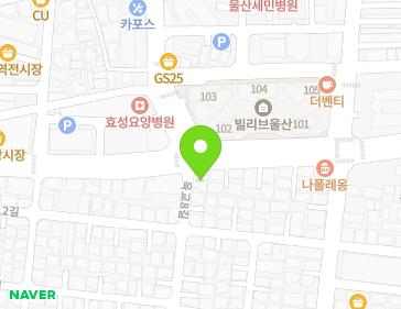 울산광역시 중구 옥교8길 1 (학산동) 지도