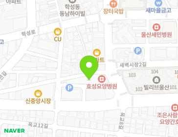 울산광역시 중구 학산로 5 (학산동) 지도