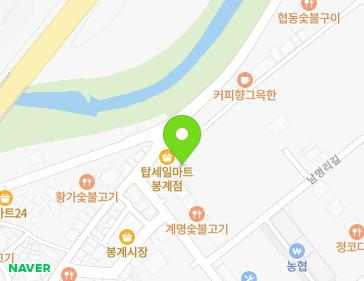 울산광역시 울주군 두동면 두동로 1842 (봉계시외버스터미널) 지도