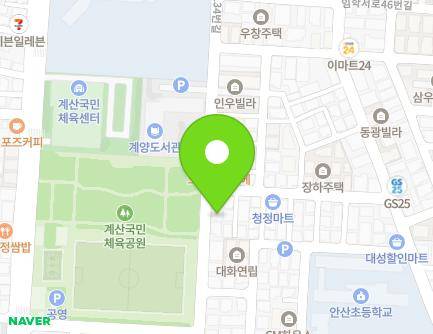 인천광역시 계양구 계양산로134번길 25-1 (계산동) 지도