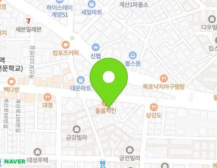 인천광역시 계양구 계산로 118-2 (계산동) 지도