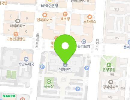 인천광역시 계양구 계산새로 88 (계산동, 계양구청) 지도