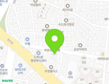 인천광역시 미추홀구 석바위로 14 (도화동, 뉴파크장여관) 지도