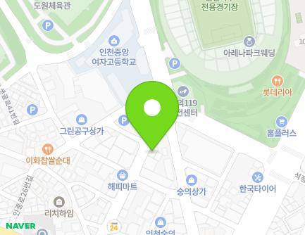 인천광역시 미추홀구 인중로16번길 36 (숭의동) 지도