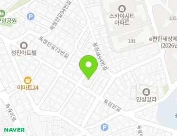 인천광역시 미추홀구 독정안길 64-12 (숭의동, 한양아파트) 지도