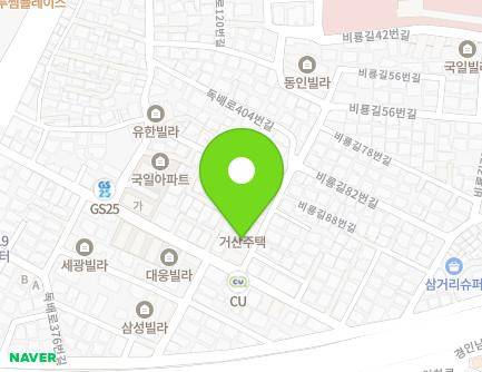 인천광역시 미추홀구 독배로382번길 47-3 (용현동, 거산빌라) 지도