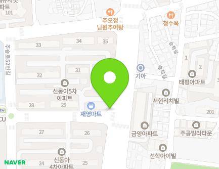 인천광역시 미추홀구 미추홀대로 509-1 (주안동, 구두수선대16) 지도