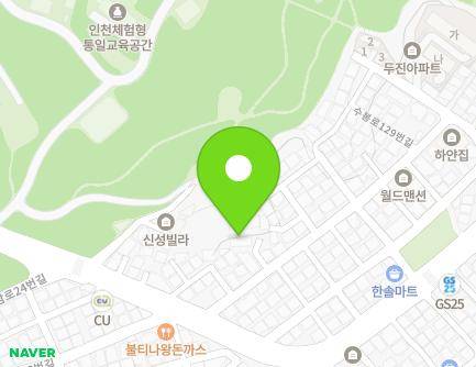 인천광역시 미추홀구 수봉로129번길 13-11 (주안동, 재영유치원) 지도