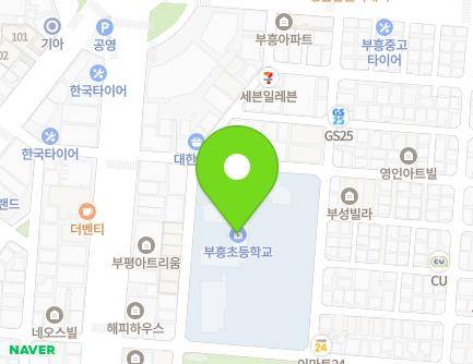 인천광역시 부평구 부흥로366번길 34 (부평동, 인천부흥초등학교) 지도