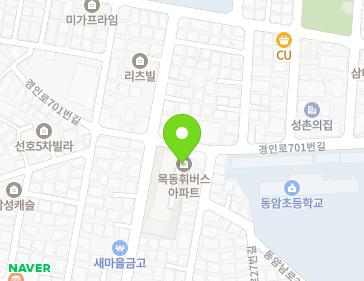 인천광역시 부평구 경인로701번길 49 (십정동, 동암역목동휘버스아파트) 지도