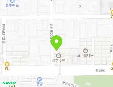 인천광역시 부평구 평천로53번길 10 (청천동, 창선주택) 지도