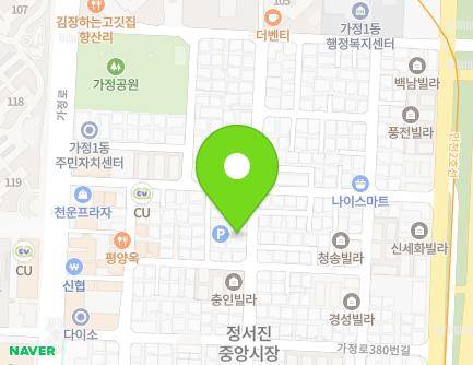 인천광역시 서구 원창로229번길 23 (가정동, 반석주차장) 지도