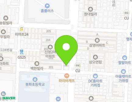인천광역시 서구 가정로 127 (가좌동, 새마을금고) 지도