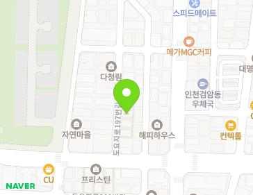 인천광역시 서구 도요지로197번길 6-1 (검암동, 무지개빌라) 지도