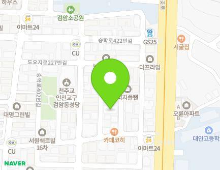인천광역시 서구 승학로402번길 29-5 (검암동, 엘케이빌리지) 지도