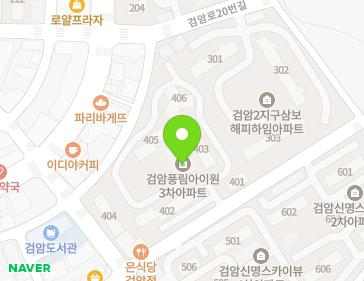 인천광역시 서구 검암로10번길 39 (검암동, 풍림아이원3차아파트) 지도
