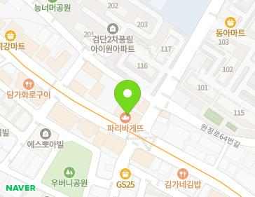 인천광역시 서구 완정로 36 (마전동, 한성빌딩) 지도