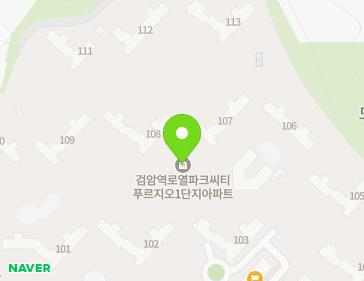 인천광역시 서구 한들로 33 (백석동, 검암역로열파크씨티푸르지오1단지) 지도
