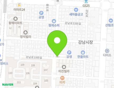 인천광역시 서구 신석로77번길 20 (석남동, 강남시장공영주차장) 지도