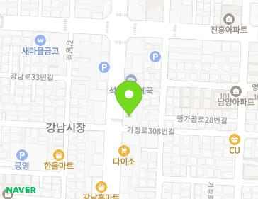 인천광역시 서구 가정로 308 (석남동, 석남프라자) 지도