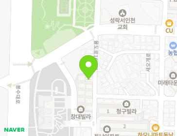 인천광역시 서구 율도로16번길 10 (석남동, 창대빌라) 지도