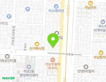 인천광역시 서구 거북로 121-1 (석남동) 지도