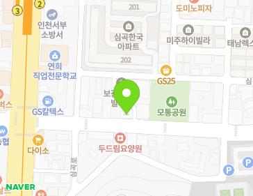 인천광역시 서구 심곡로 79 (심곡동, 우정상가) 지도