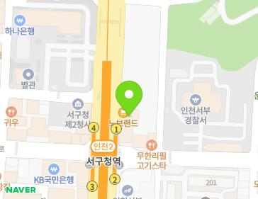 인천광역시 서구 서곶로 300 (심곡동, 엄지빌딩) 지도