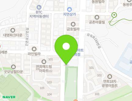 인천광역시 서구 간촌로 42-1 (연희동) 지도