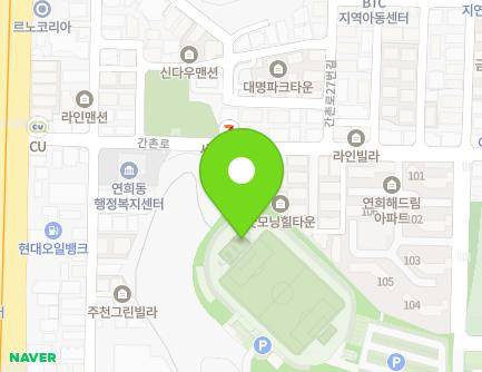 인천광역시 서구 간촌로 20-1 (연희동, 화장실) 지도