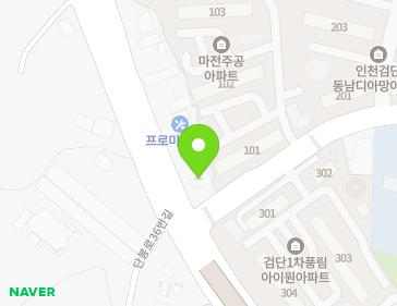 인천광역시 서구 봉수대로 1446 (오류동) 지도