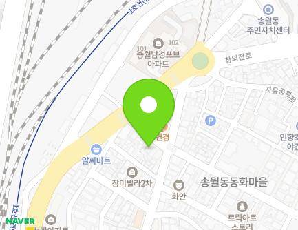 인천광역시 중구 동화마을길 10-5 (송월동2가, 창대빌라) 지도