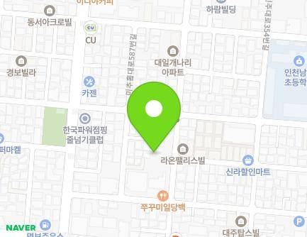 인천광역시 미추홀구 인하로235번길 27 (주안동, 동원성품유아학교) 지도