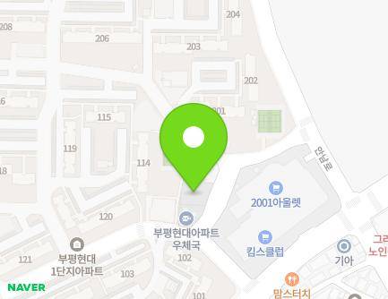 인천광역시 부평구 경원대로 1269-2 (산곡동, 산곡3동행정복지센터) 지도