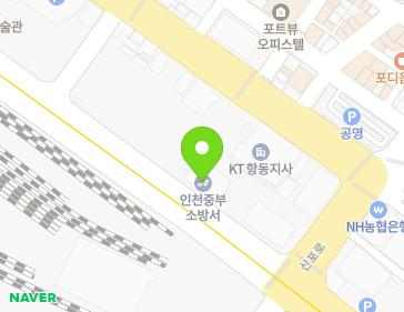 인천광역시 제물포구 인중로 204 (항동6가, 중부소방서) 인천광역시 제물포구 인중로 204 (항동6가, 중부소방서) 지도