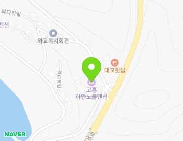 전남광주통합특별시 고흥군 동일면 와다리길 3 (하얀노을) 전남광주통합특별시 고흥군 동일면 와다리길 3 (하얀노을) 지도
