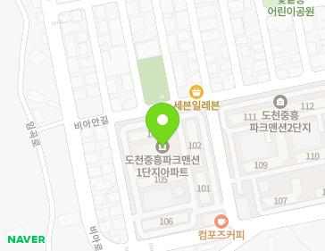 전남광주통합특별시 광산구 비아로62번길 7 (도천동, 중흥아파트) 전남광주통합특별시 광산구 비아로62번길 7 (도천동, 중흥아파트) 지도