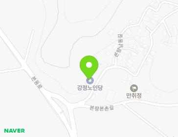전남광주통합특별시 광산구 본량남동길 13 (동호동, 강정경로당) 전남광주통합특별시 광산구 본량남동길 13 (동호동, 강정경로당) 지도