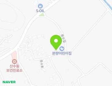 전남광주통합특별시 광산구 용수길 45 (산수동, 본량어린이집) 전남광주통합특별시 광산구 용수길 45 (산수동, 본량어린이집) 지도