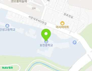 전남광주통합특별시 남구 서문대로402번길 50 (행암동, 효천중학교) 전남광주통합특별시 남구 서문대로402번길 50 (행암동, 효천중학교) 지도