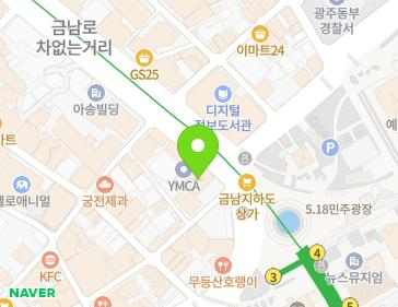 전남광주통합특별시 동구 금남로 248 (금남로1가, 천하빌딩) 전남광주통합특별시 동구 금남로 248 (금남로1가, 천하빌딩) 지도