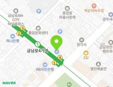 전남광주통합특별시 동구 금남로 203 (금남로4가, 지산빌딩) 전남광주통합특별시 동구 금남로 203 (금남로4가, 지산빌딩) 지도